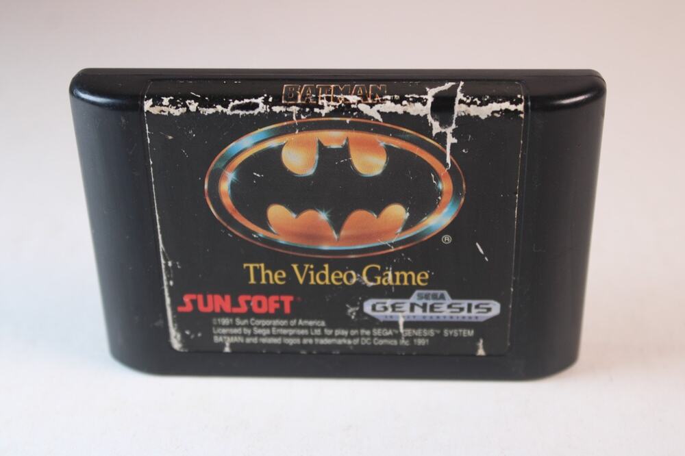 Batman The Video Game (Sega Genesis) Authentic, Game Only, Tested/works